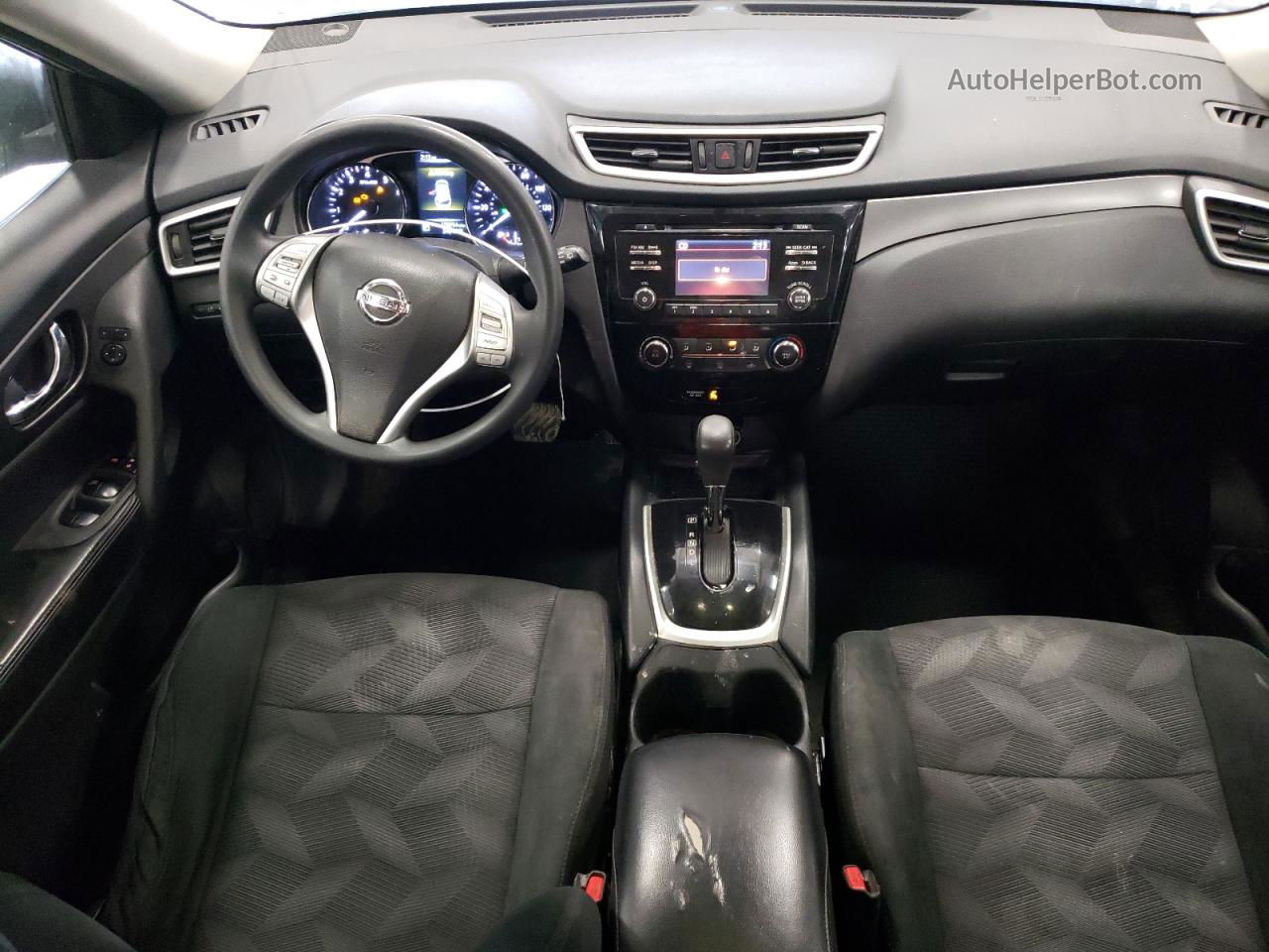 2016 Nissan Rogue S Серебряный vin: 5N1AT2MT3GC810609