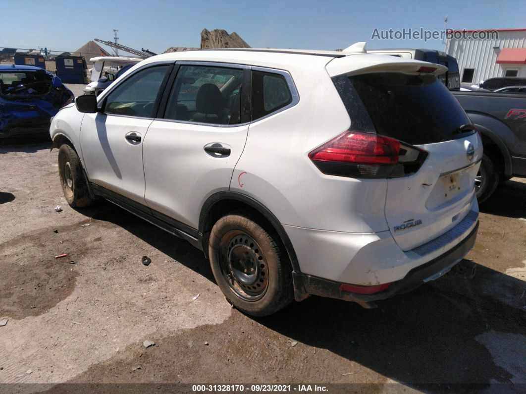 2017 Nissan Rogue S White vin: 5N1AT2MT3HC835186