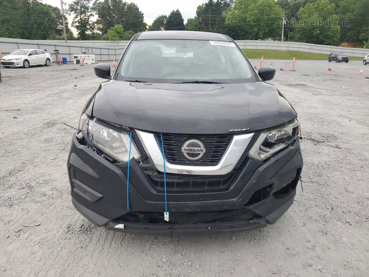 2018 Nissan Rogue S Черный vin: 5N1AT2MT3JC710100