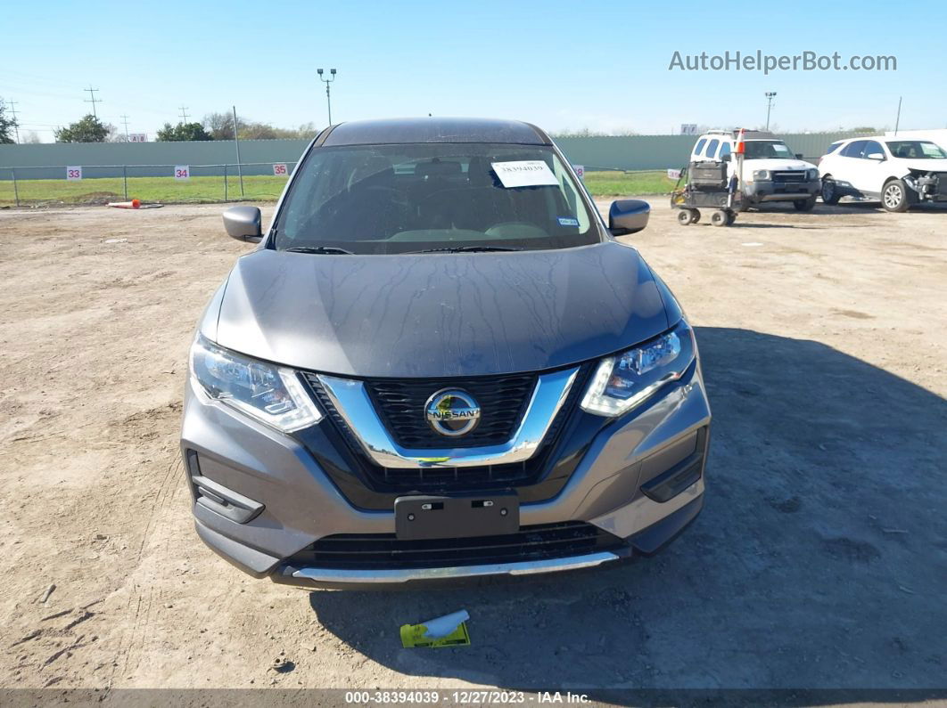 2018 Nissan Rogue S Gray vin: 5N1AT2MT3JC711103