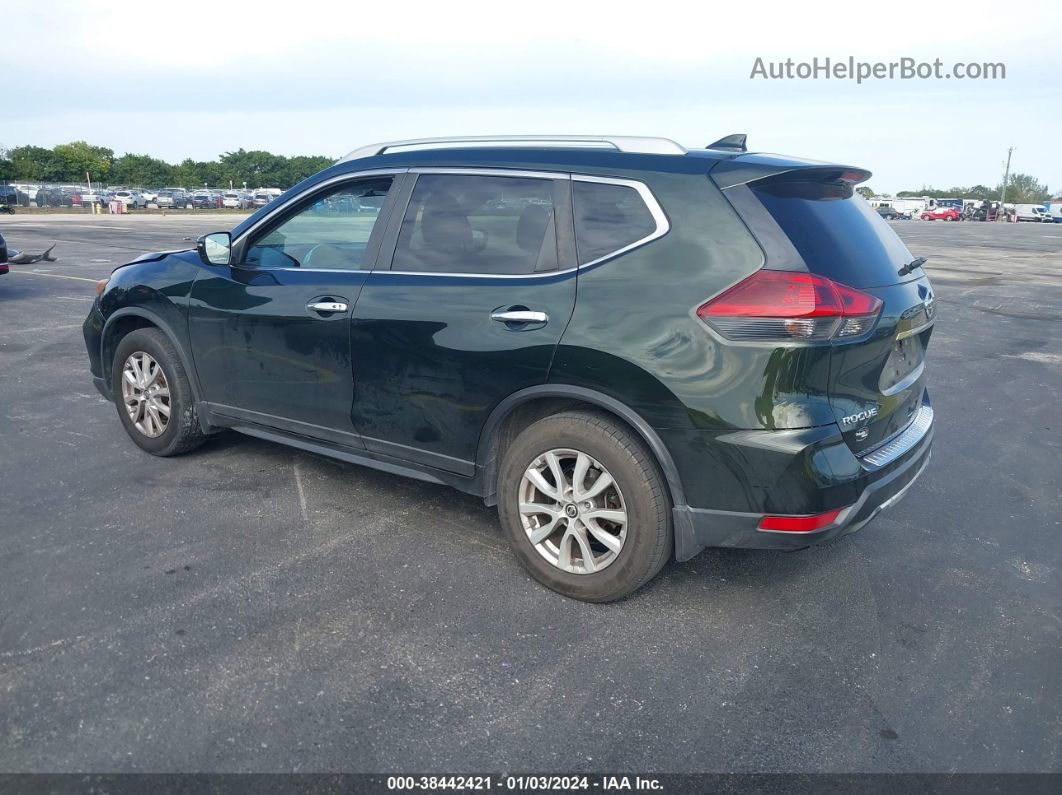 2018 Nissan Rogue Sv Green vin: 5N1AT2MT3JC721999