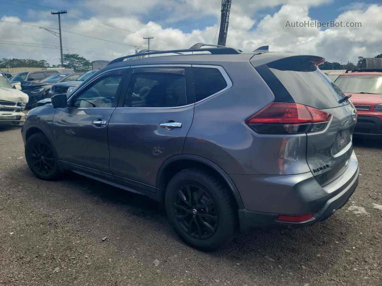 2018 Nissan Rogue S Charcoal vin: 5N1AT2MT3JC803568