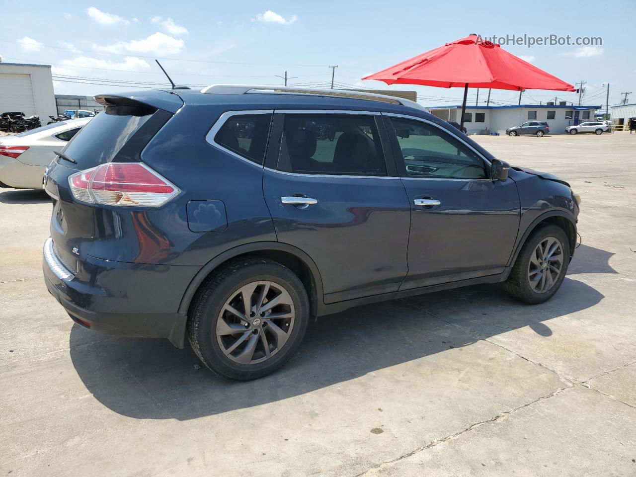 2016 Nissan Rogue S Black vin: 5N1AT2MT4GC870351