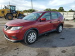 2016 Nissan Rogue S Maroon vin: 5N1AT2MT4GC896478