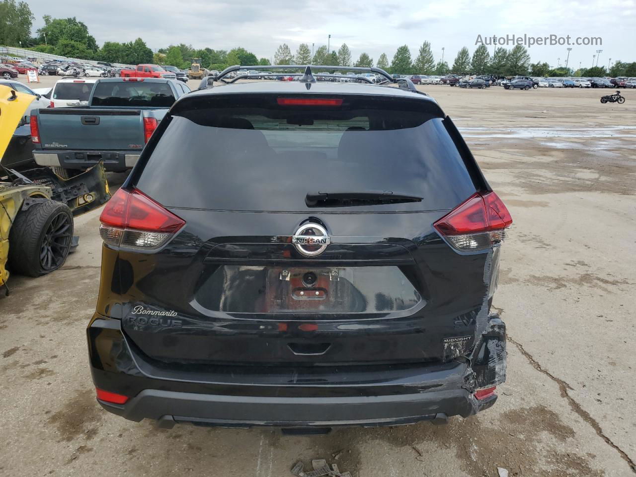 2018 Nissan Rogue S Black vin: 5N1AT2MT4JC842007