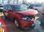 2016 Nissan Rogue S Red vin: 5N1AT2MT5GC801068