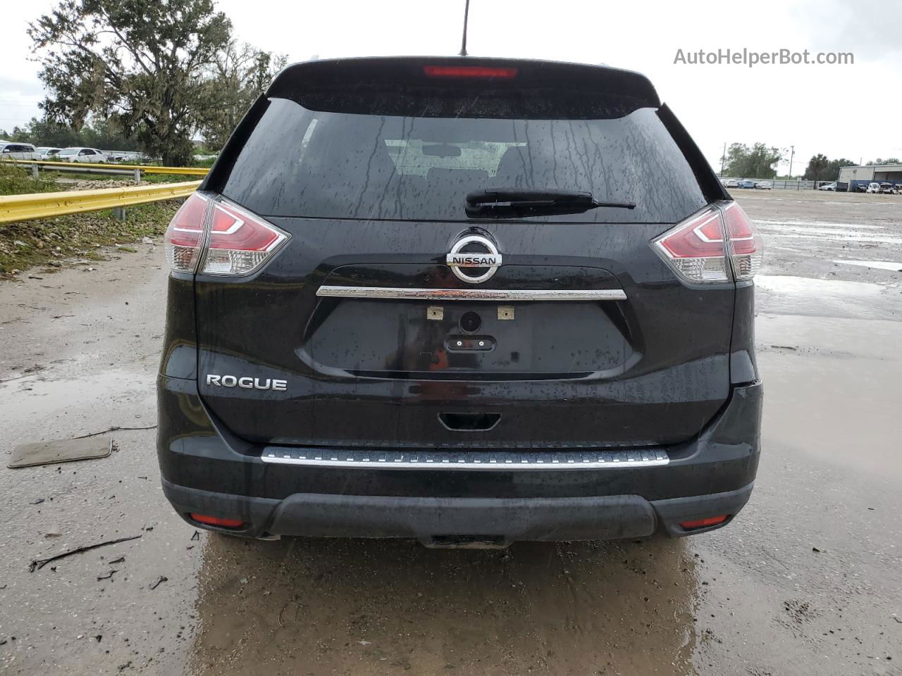 2016 Nissan Rogue S Black vin: 5N1AT2MT5GC812586