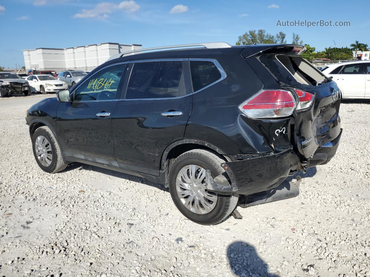 2016 Nissan Rogue S Black vin: 5N1AT2MT5GC812586