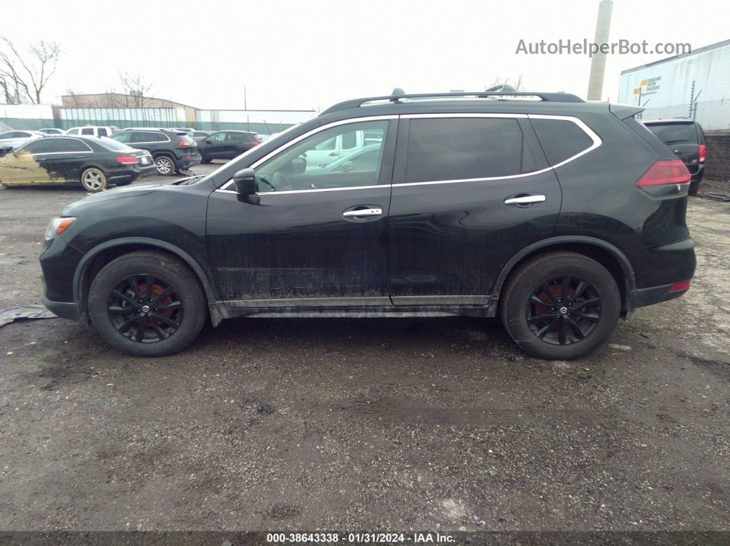 2018 Nissan Rogue Sv Черный vin: 5N1AT2MT5JC772498