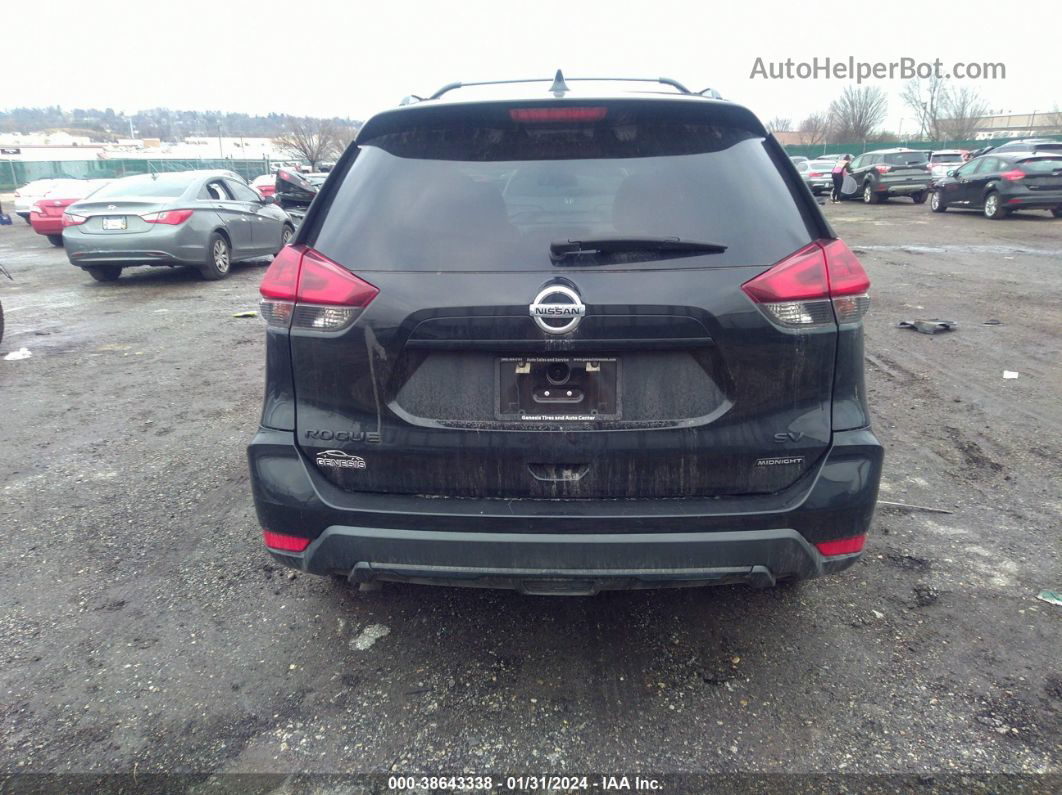 2018 Nissan Rogue Sv Черный vin: 5N1AT2MT5JC772498