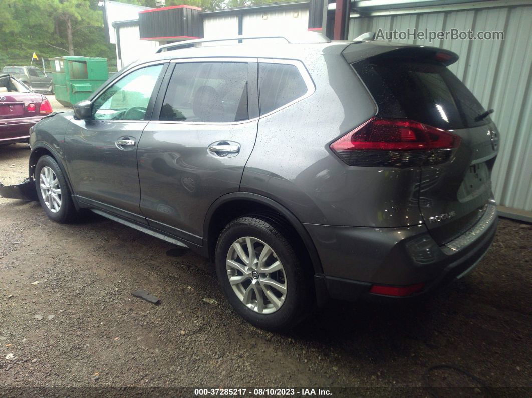 2018 Nissan Rogue Sv Gray vin: 5N1AT2MT5JC817066