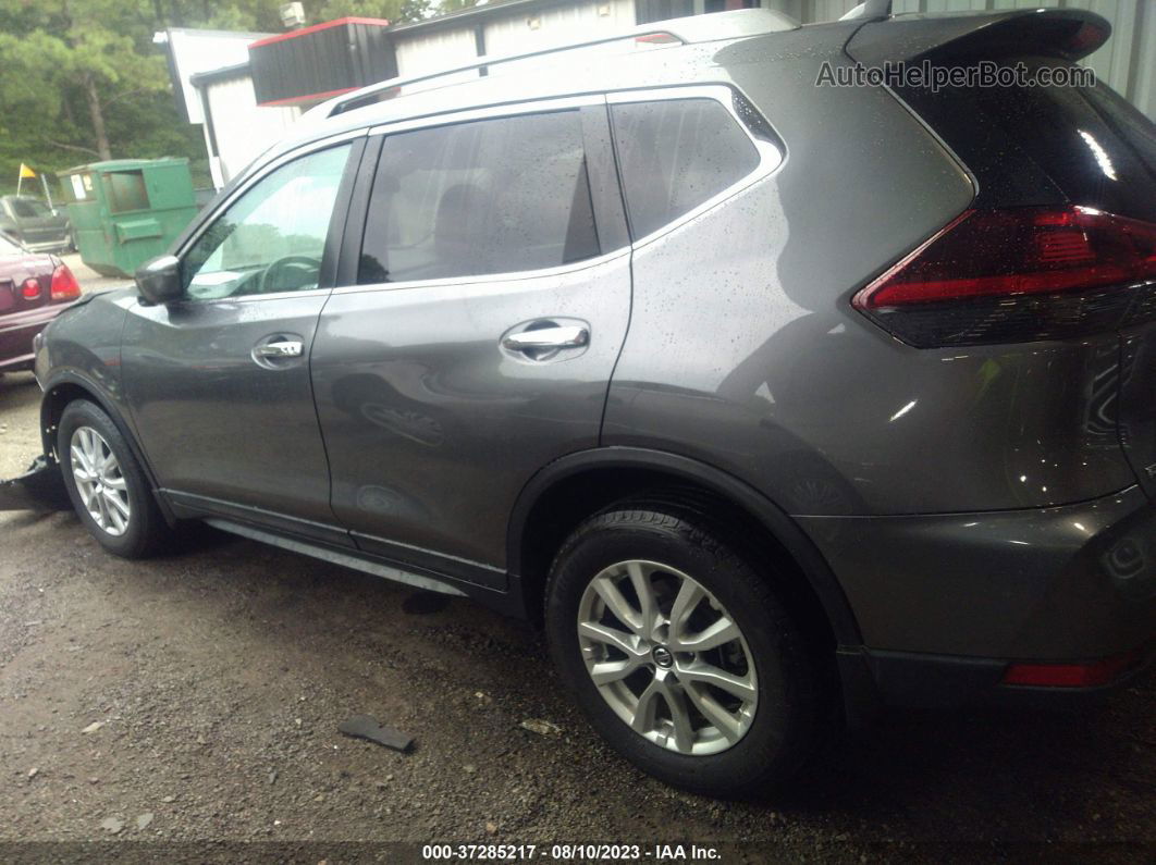 2018 Nissan Rogue Sv Gray vin: 5N1AT2MT5JC817066