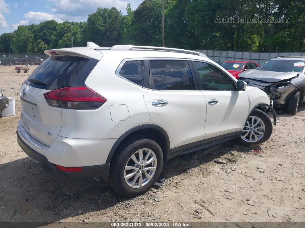 2018 Nissan Rogue Sv White vin: 5N1AT2MT6JC837407