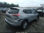 2016 Nissan Rogue Sv Silver vin: 5N1AT2MT7GC836081