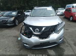 2016 Nissan Rogue Sv Silver vin: 5N1AT2MT7GC836081