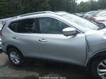 2016 Nissan Rogue Sv Silver vin: 5N1AT2MT7GC836081