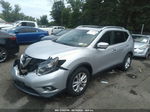 2016 Nissan Rogue Sv Silver vin: 5N1AT2MT7GC836081