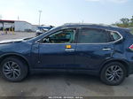 2016 Nissan Rogue Sl Blue vin: 5N1AT2MT7GC847890