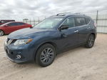 2016 Nissan Rogue S Синий vin: 5N1AT2MT7G3874815