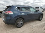 2016 Nissan Rogue S Синий vin: 5N1AT2MT7G3874815