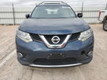 2016 Nissan Rogue S Синий vin: 5N1AT2MT7G3874815