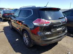 2015 Nissan Rogue S Black vin: 5N1AT2MT9FC872711