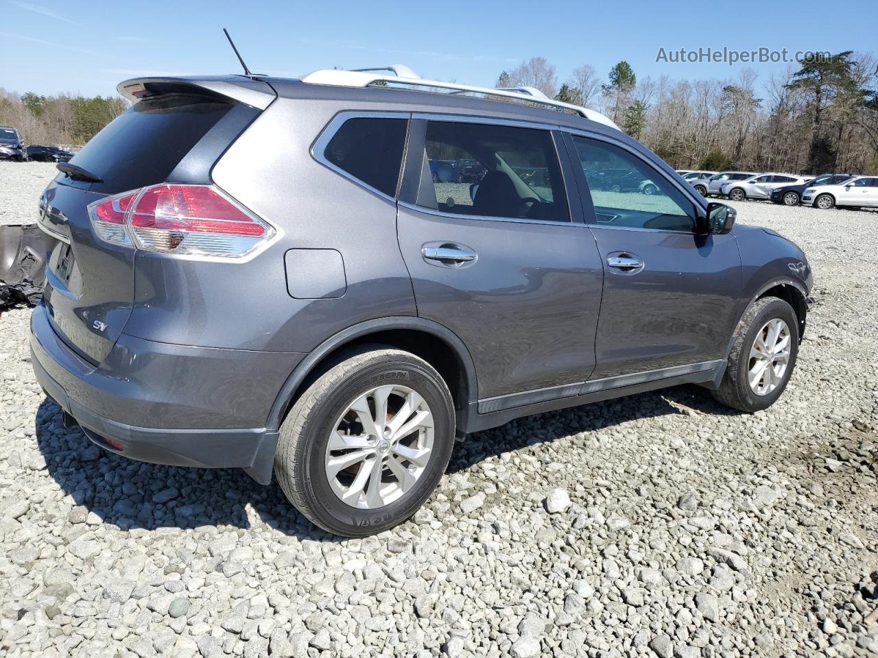 2016 Nissan Rogue S Silver vin: 5N1AT2MT9GC873651