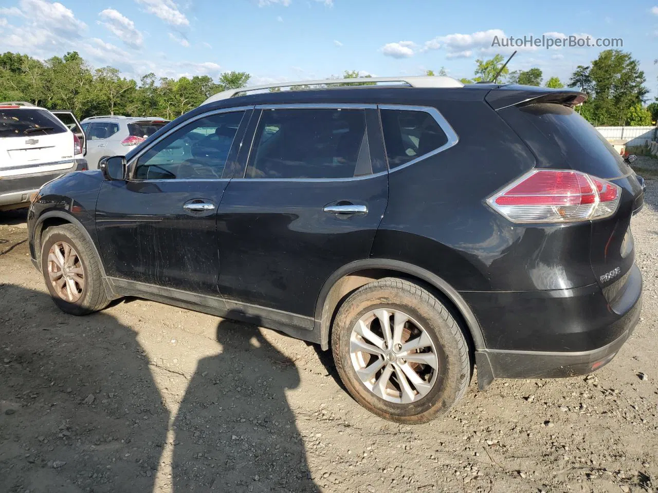 2016 Nissan Rogue S Серый vin: 5N1AT2MT9GC875660