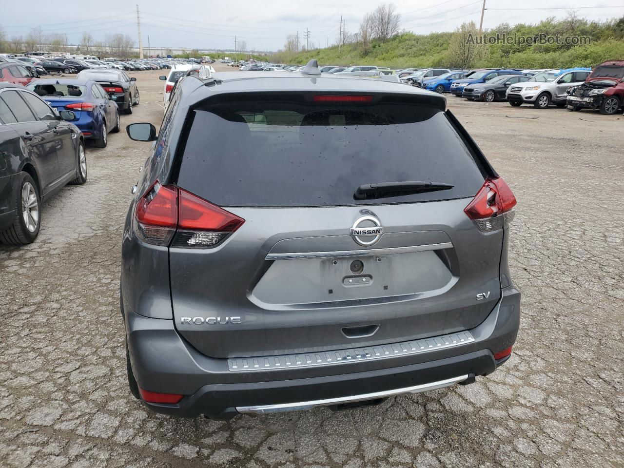 2018 Nissan Rogue S Charcoal vin: 5N1AT2MTXJC744390