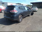 2016 Nissan Rogue Sl Blue vin: 5N1AT2MV0GC766974