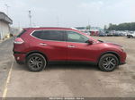 2016 Nissan Rogue Sv/sl/s Бордовый vin: 5N1AT2MV0GC817129