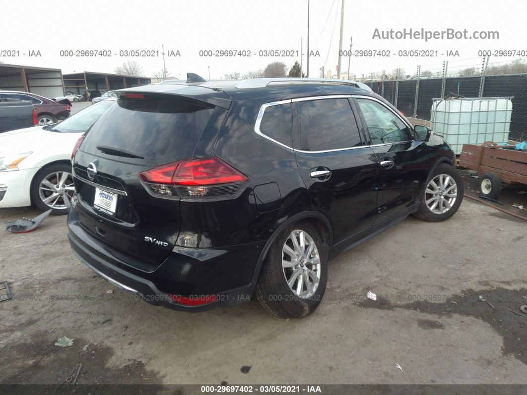 2017 Nissan Rogue Sv Black vin: 5N1AT2MV0HC848186