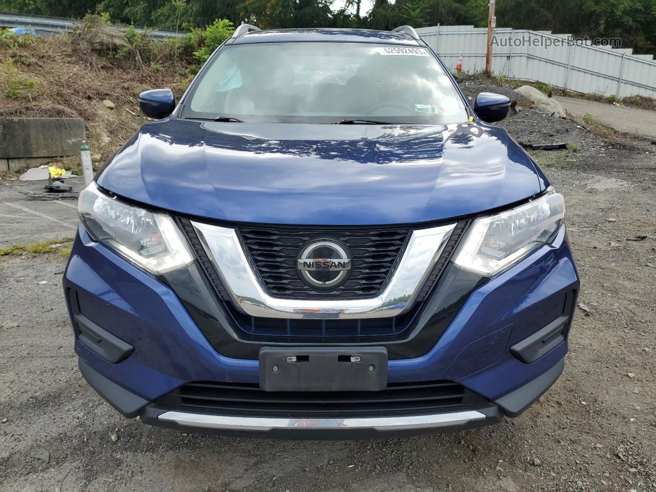 2018 Nissan Rogue S Blue vin: 5N1AT2MV0JC792174