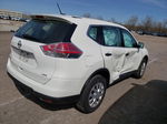 2016 Nissan Rogue S White vin: 5N1AT2MV1GC767633