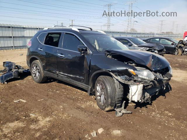 2016 Nissan Rogue S Black vin: 5N1AT2MV1GC839589