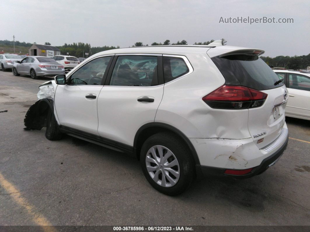 2018 Nissan Rogue S White vin: 5N1AT2MV1JC701221