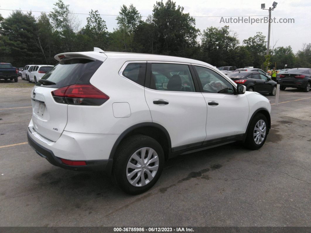 2018 Nissan Rogue S White vin: 5N1AT2MV1JC701221