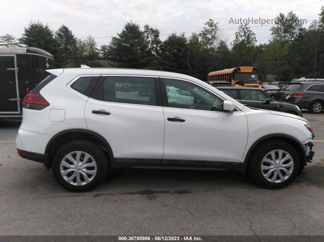 2018 Nissan Rogue S White vin: 5N1AT2MV1JC701221