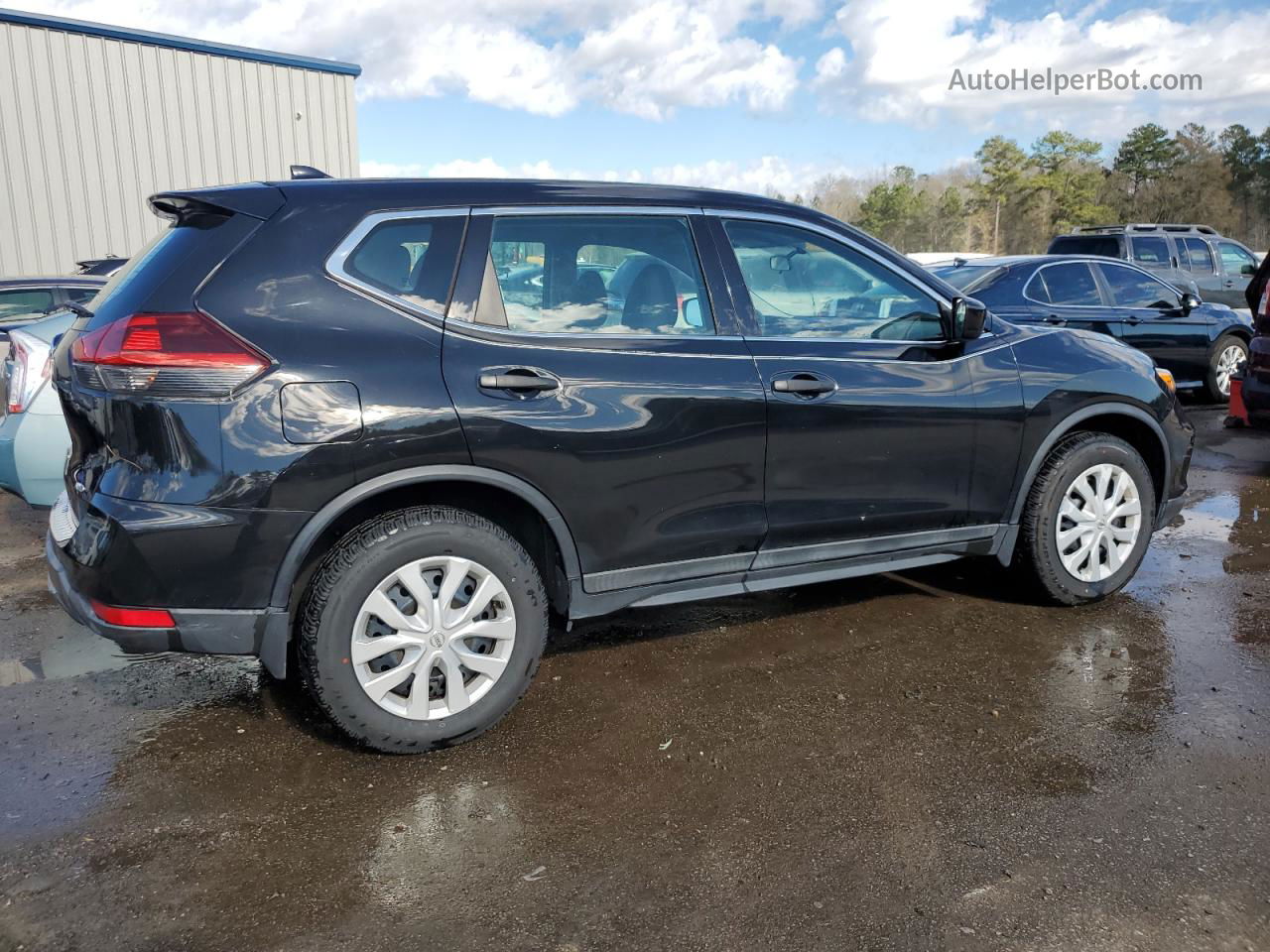 2018 Nissan Rogue S Black vin: 5N1AT2MV1JC742111