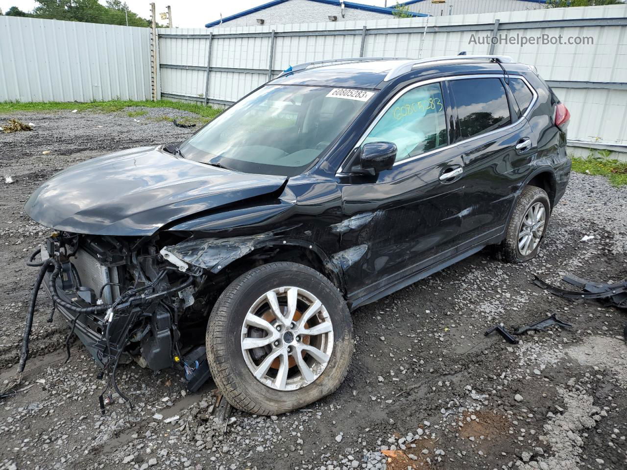 2018 Nissan Rogue S Black vin: 5N1AT2MV1JC756204