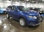 2018 Nissan Rogue S Синий vin: 5N1AT2MV1JC784651