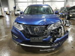 2018 Nissan Rogue S Синий vin: 5N1AT2MV1JC784651