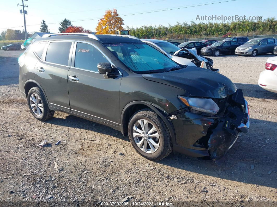 2016 Nissan Rogue Sv Gray vin: 5N1AT2MV2GC843649