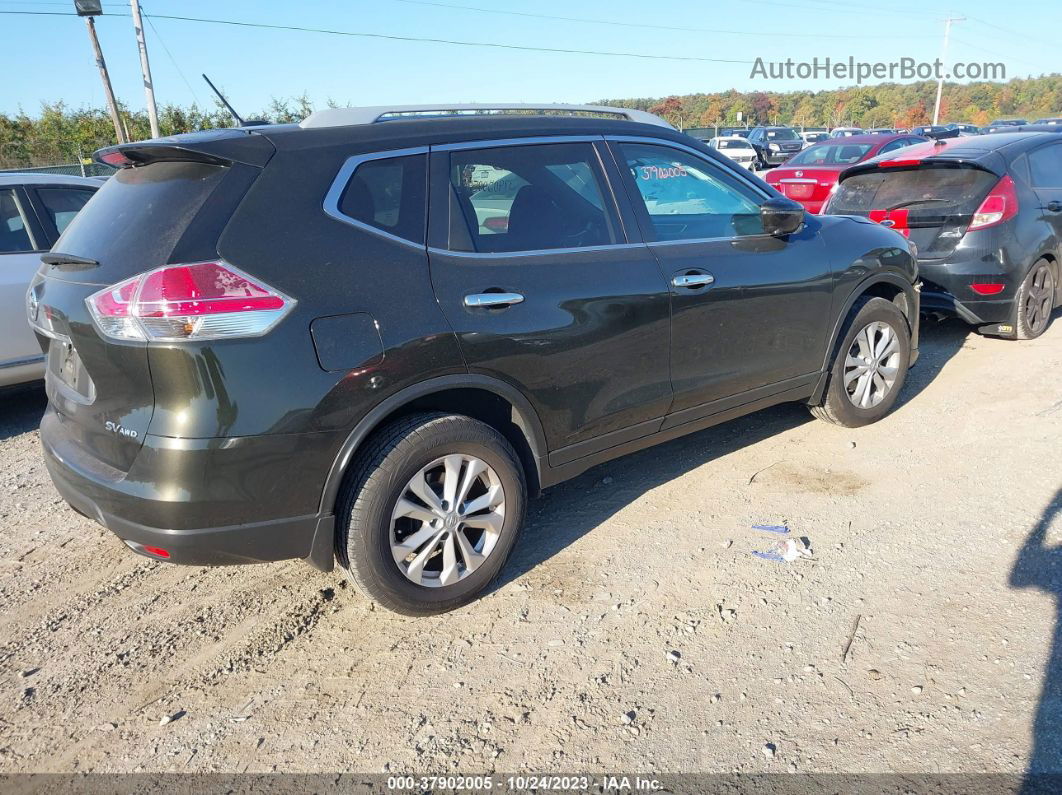 2016 Nissan Rogue Sv Gray vin: 5N1AT2MV2GC843649