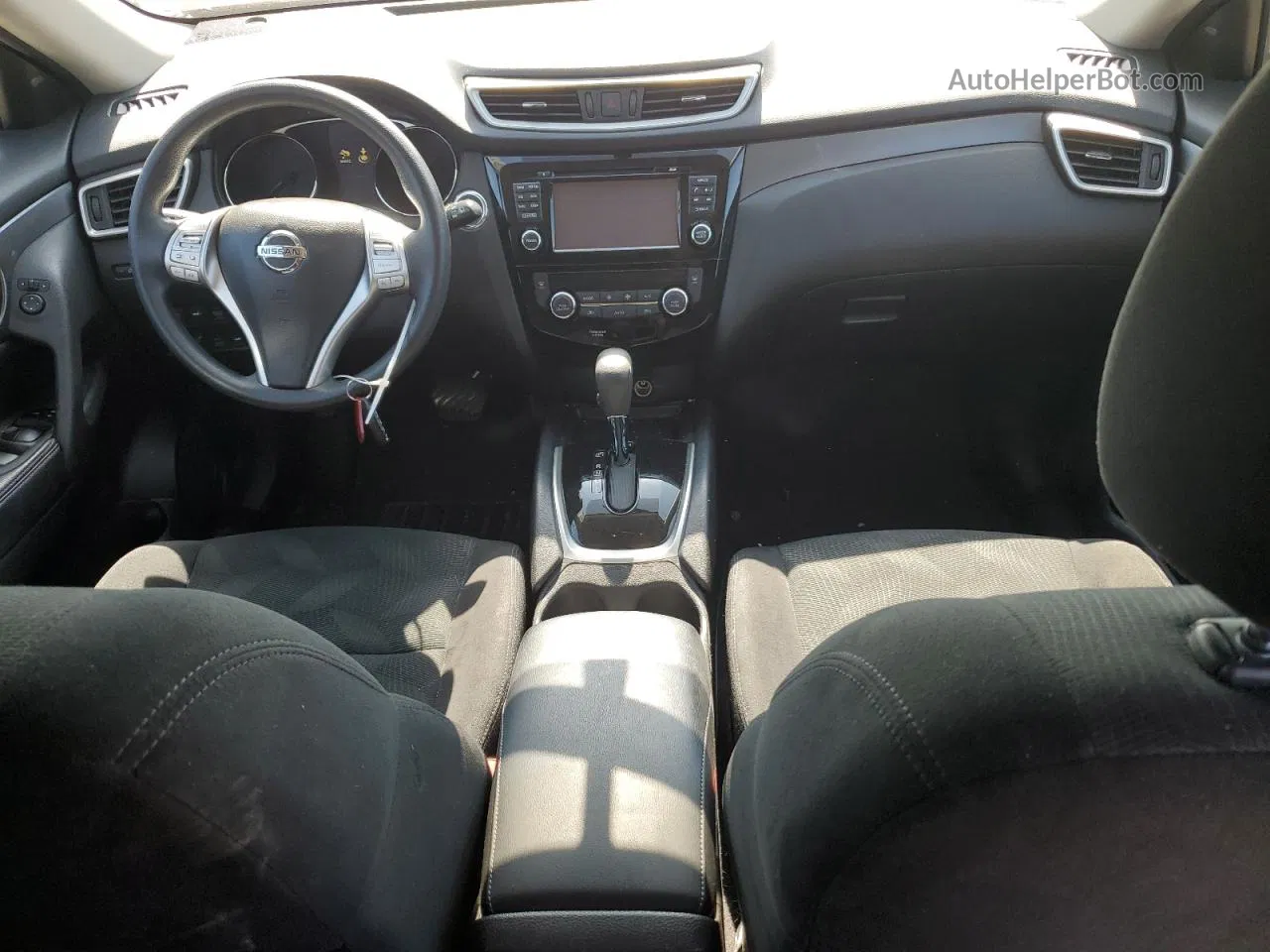 2016 Nissan Rogue S Красный vin: 5N1AT2MV2GC877851