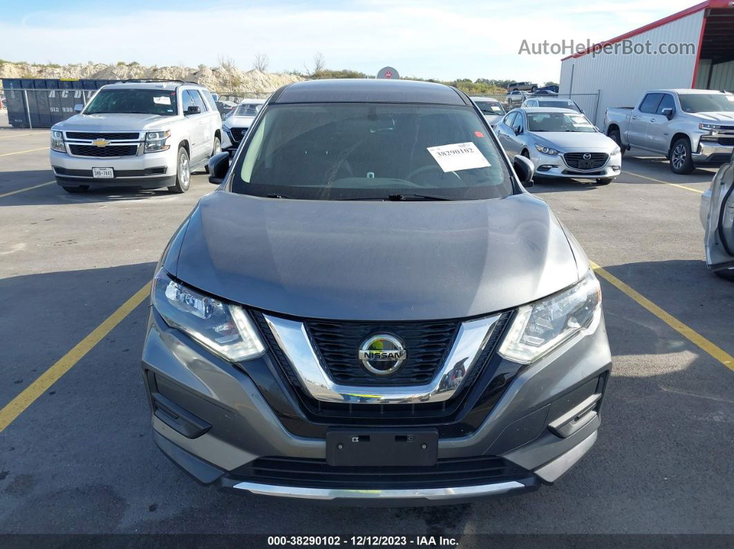 2018 Nissan Rogue S Gray vin: 5N1AT2MV2JC745342