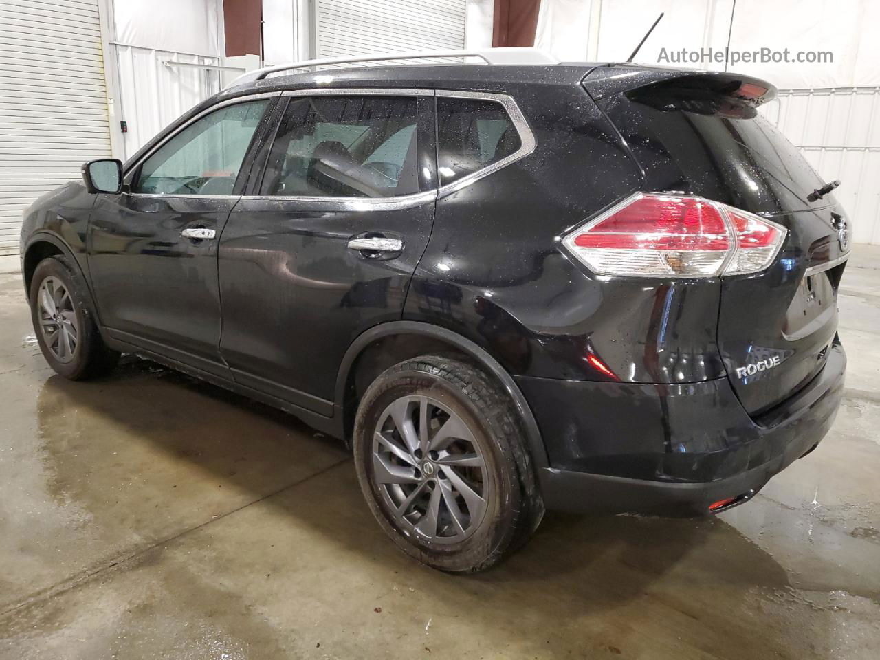 2016 Nissan Rogue S Black vin: 5N1AT2MV3GC813155