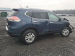 2016 Nissan Rogue S Синий vin: 5N1AT2MV3GC899860