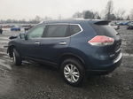 2016 Nissan Rogue S Синий vin: 5N1AT2MV3GC899860