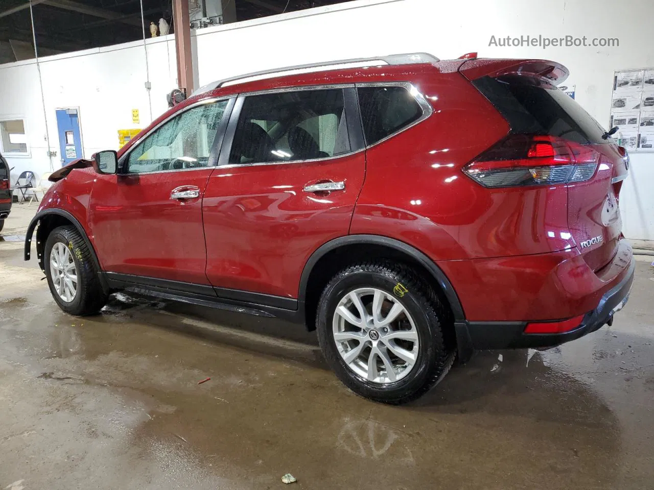 2018 Nissan Rogue S Красный vin: 5N1AT2MV3JC796803